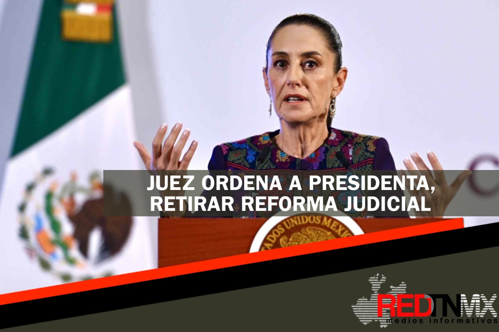 Jueza ordena a Sheinbaum retirar reforma judicial del DOF.