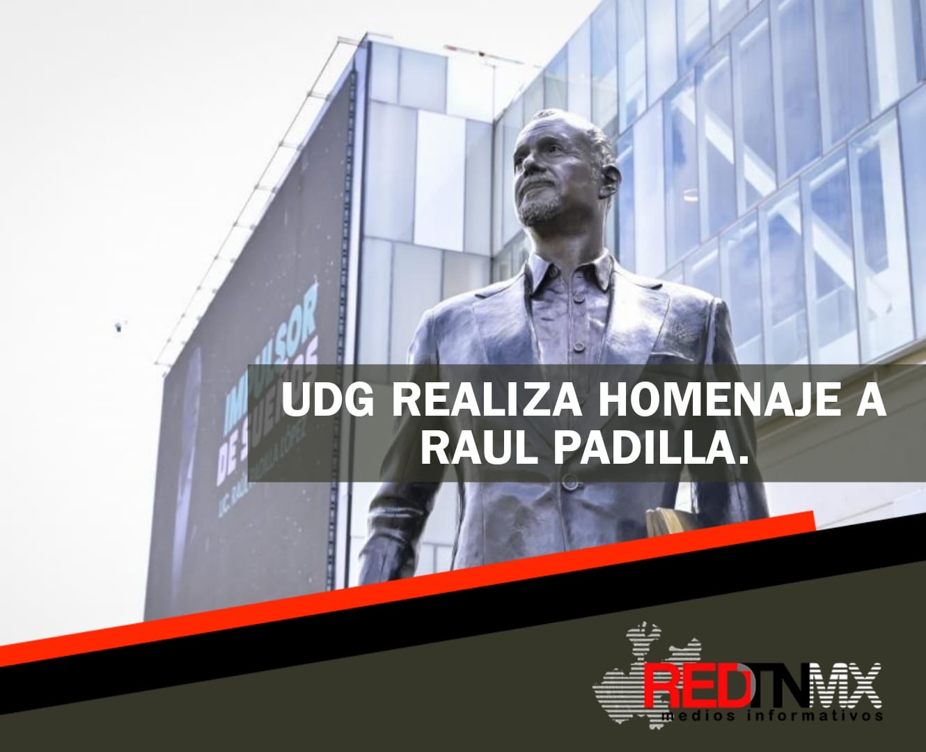 Homenaje a Raúl Padilla López en el Centro Cultural Universitario.