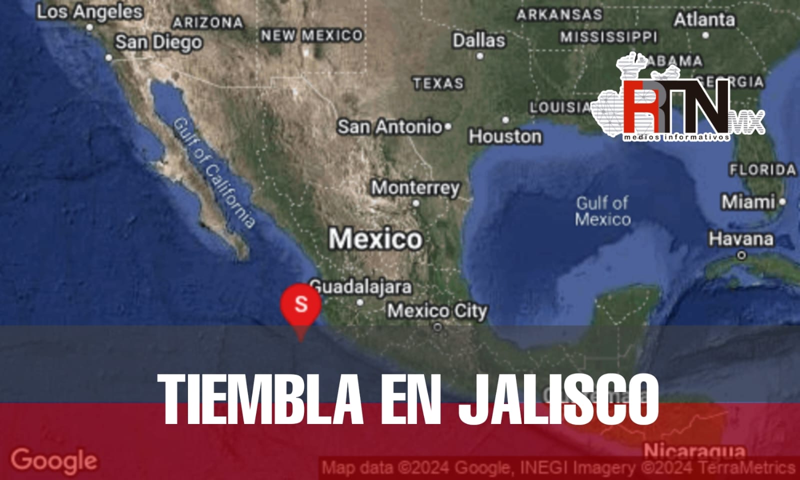 Sismo de 5.2 sacude Cihuatlán, Jalisco; sin afectaciones