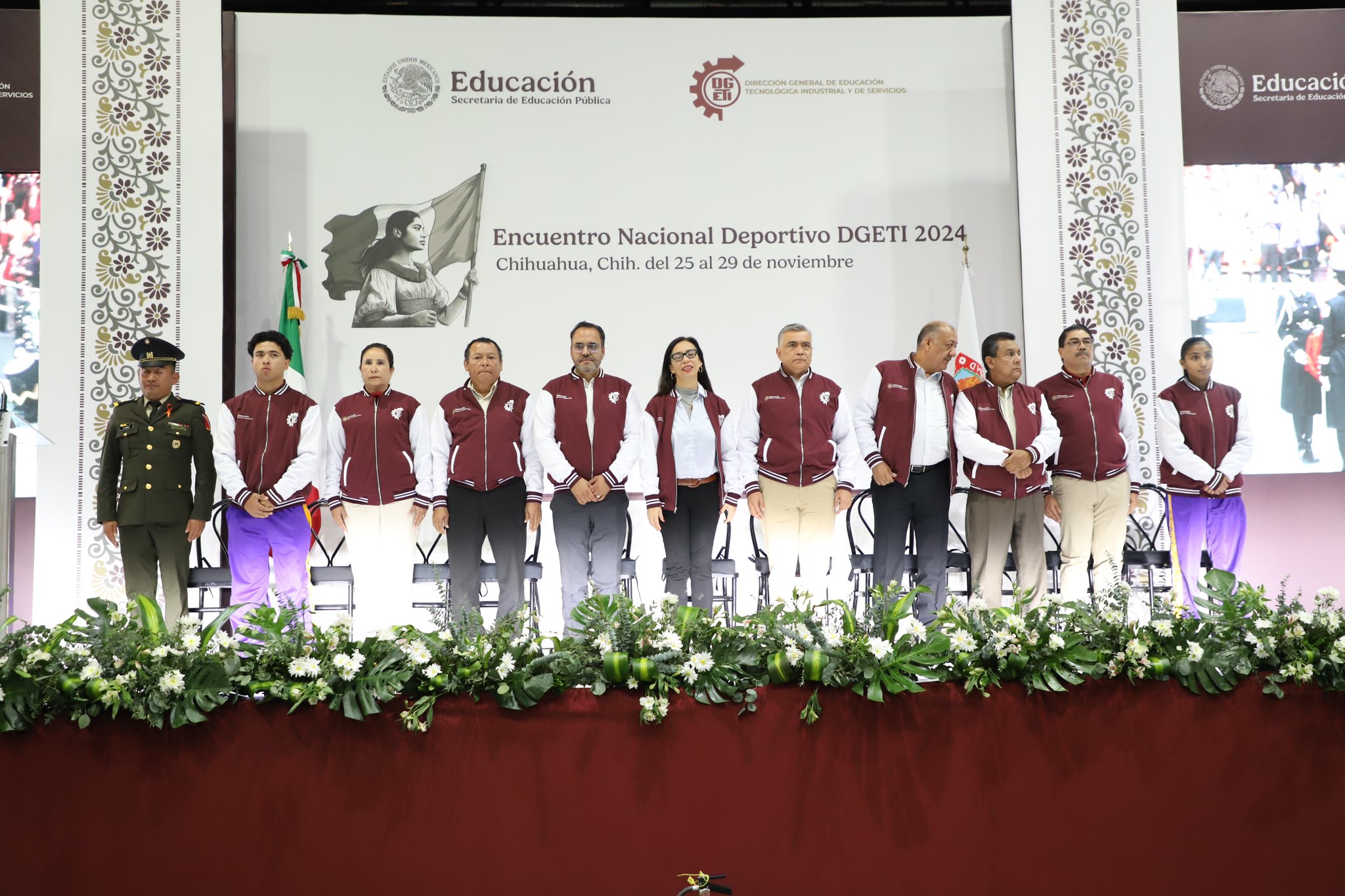 Chihuahua recibe a más de tres mil personas para el VII Encuentro Nacional Deportivo DGETI 2024