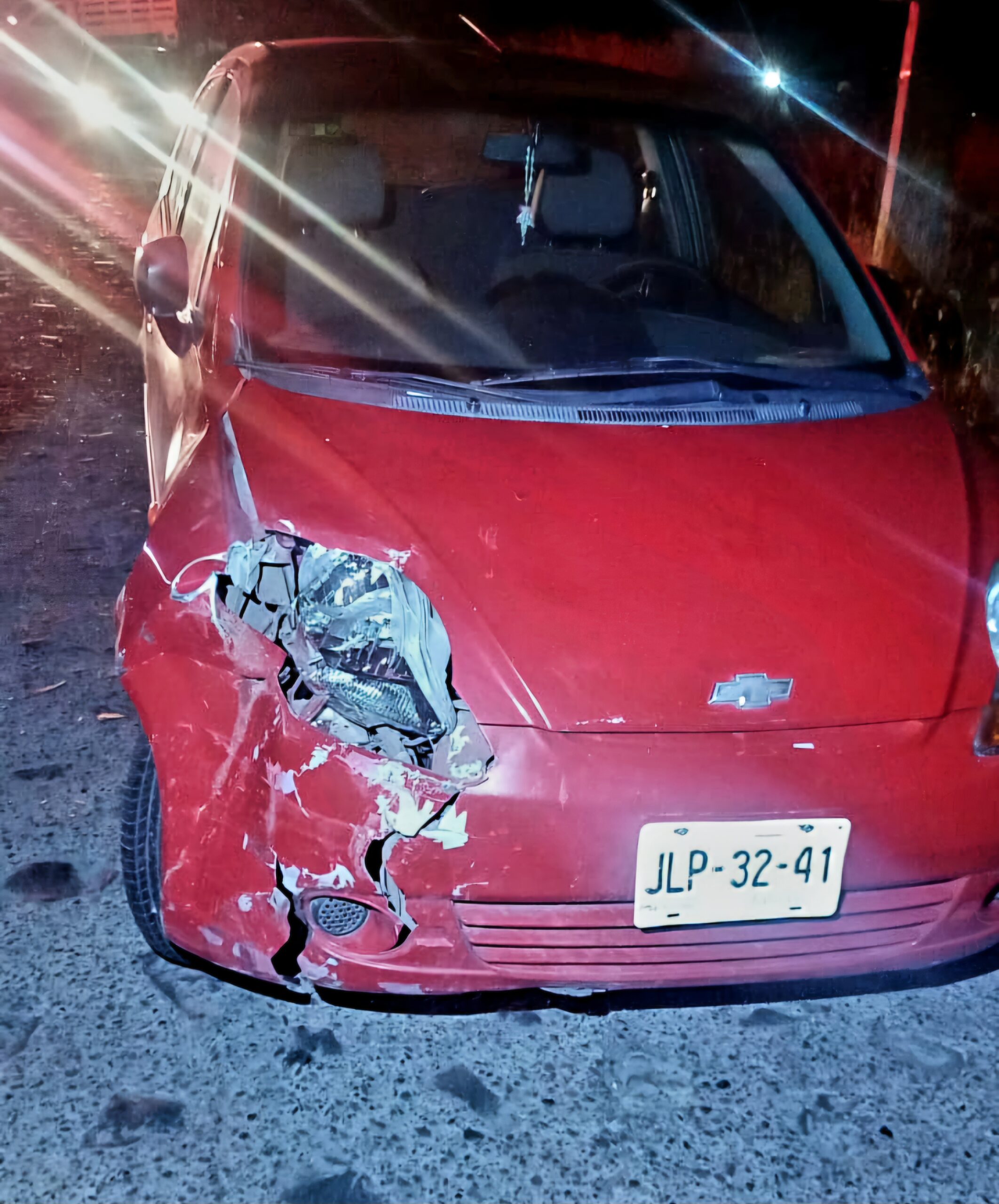 Choque en fraccionamiento Ruiseñores deja a una persona lesionada de gravedad