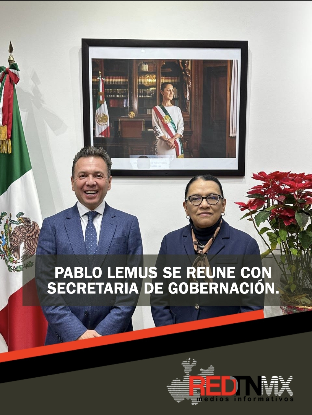 Pablo Lemus fortalece vínculos con el Gobierno de México