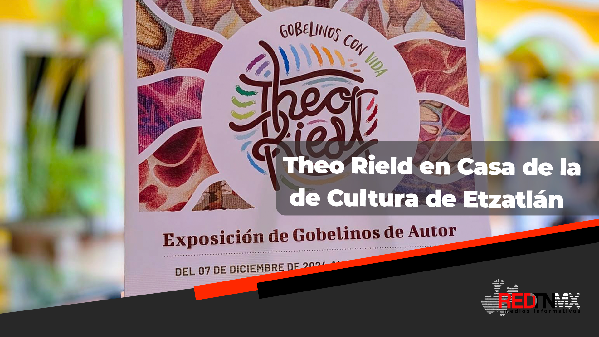 La exposición “Theo Rield, Gobelinos con vida” inaugura la nueva sala de exposiciones de la Casa de la Cultura