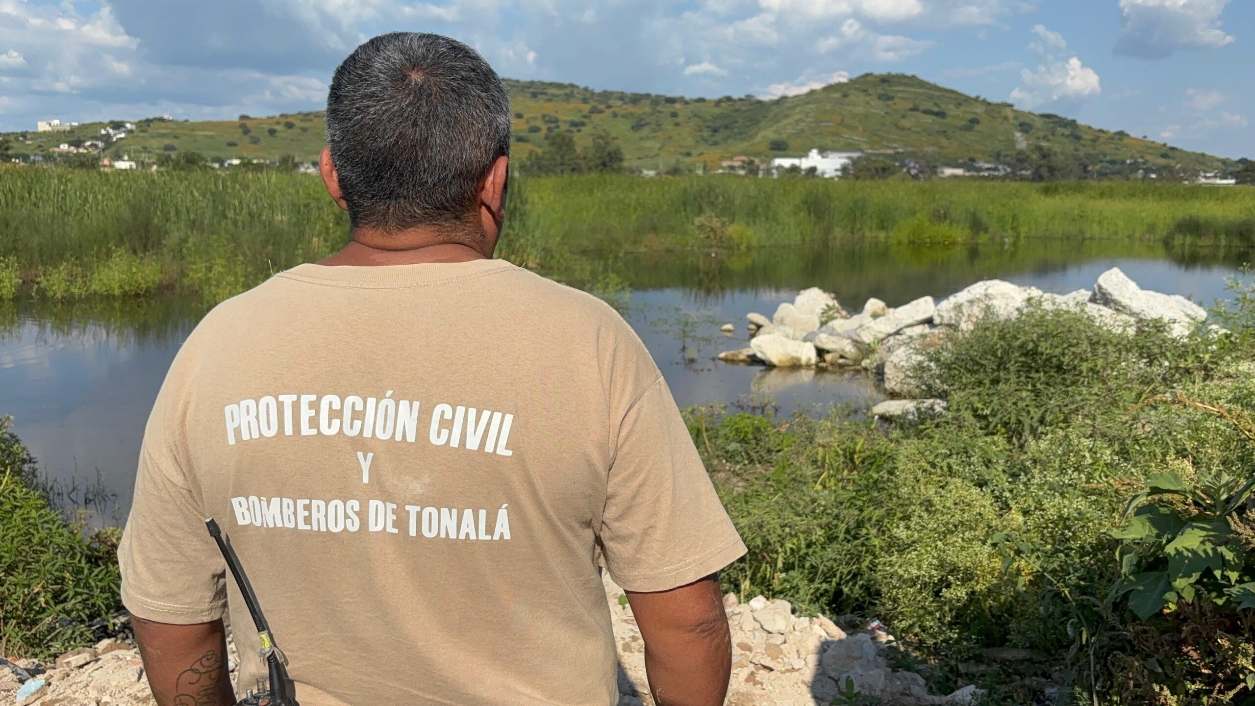 Alerta en Tonalá, Jalisco: Avistan cocodrilo en la presa Las Rusias