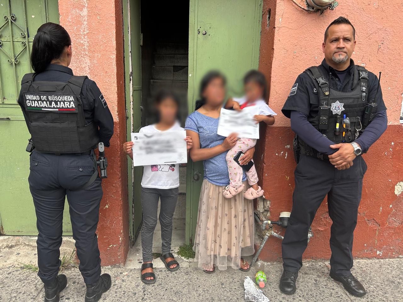 Localizan a dos menores de edad en la colonia Reforma, gracias al C5 de Guadalajara