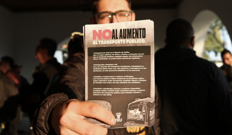 FEU dice ¡NO!, contra aumento al transporte en Jalisco