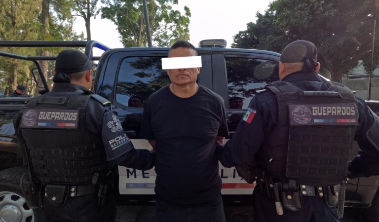 Falso guardia armado es detenido