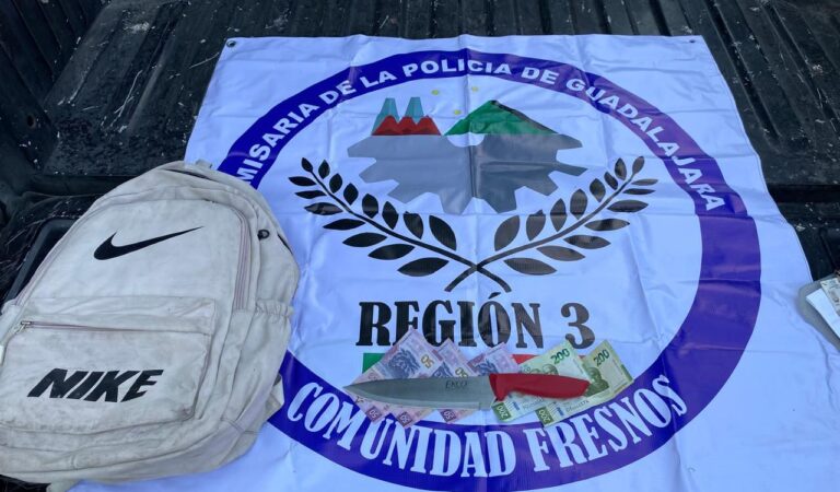 Persiguen y detienen a presunto ladrón de tiendas de conveniencia