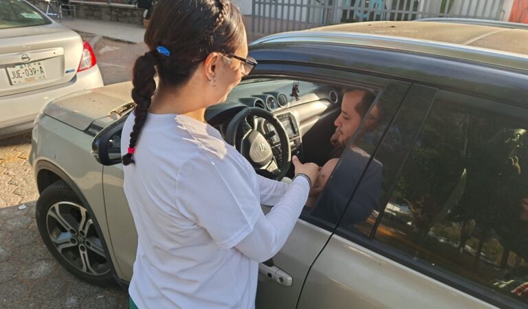 IMSS Jalisco instala módulo de vacunación “Drive Thru” en Zapopan