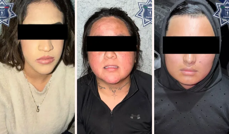 Detienen a tres “genios” del robo en Lomas de Polanco, Zapopan.