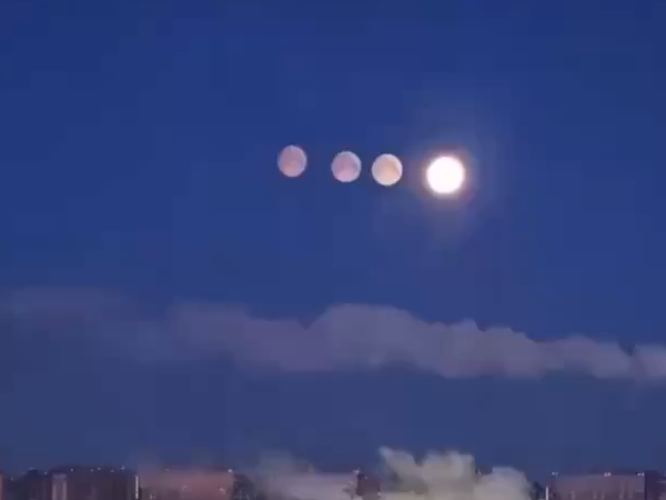 Cuatro “lunas falsas” sorprenden en San Petersburgo