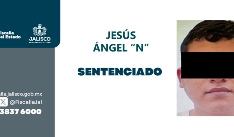 Hombre es sentenciado a 18 años por homicidio en Jamay