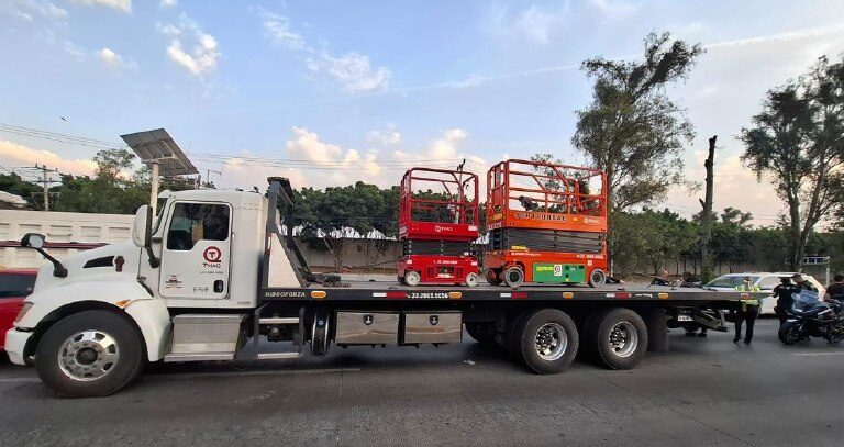 Roba tractocamión… y lo atrapan en la zona más vigilada de Zapopan