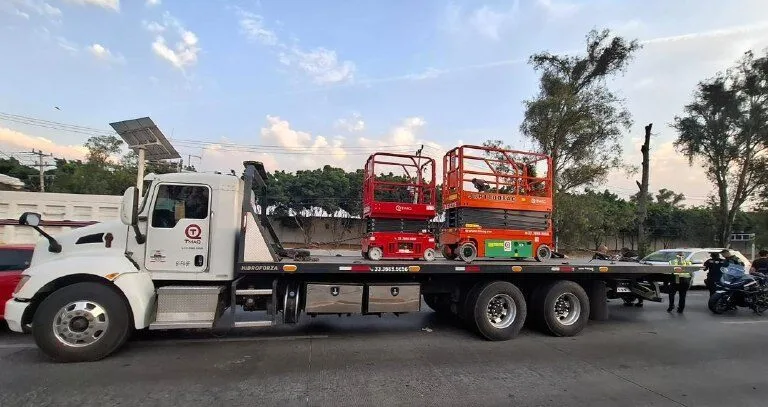 Roba tractocamión… y lo atrapan en la zona más vigilada de Zapopan