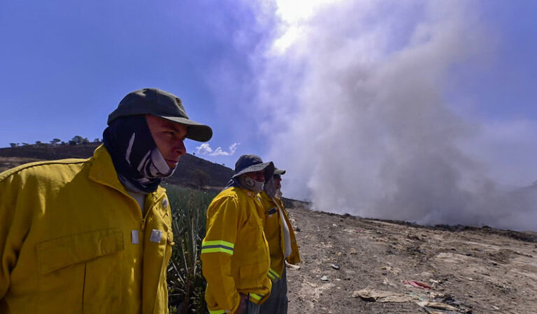 Tequila: clausuran tiradero clandestino tras incendio contaminante