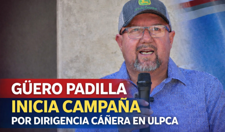 Güero Padilla inicia campaña por dirigencia cañera de la Region Valles.