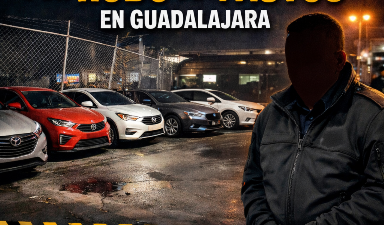 Exseguridad detenido por robo de 4 autos en Guadalajara