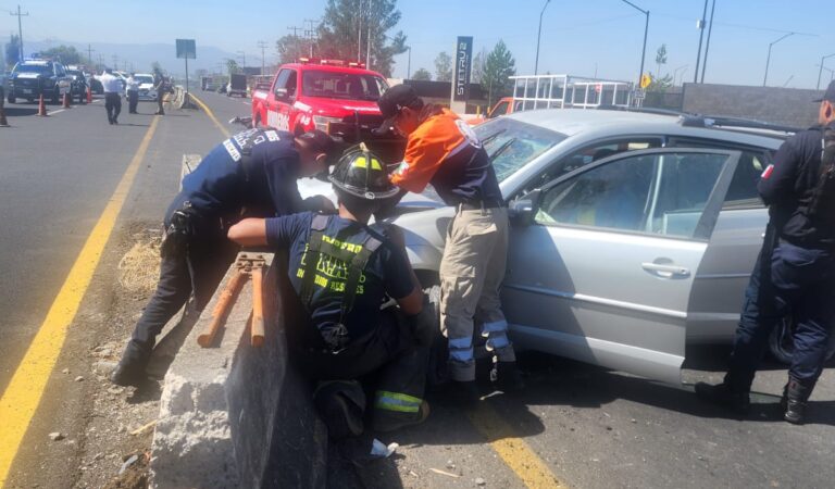 Choque en carretera Guadalajara–Ameca deja tres lesionados