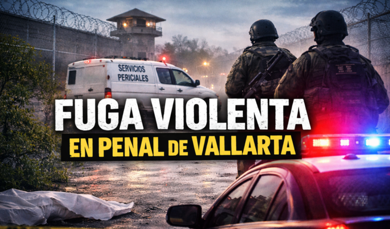 Vinculan a 4 reos por fuga violenta y homicidio en penal de Vallarta