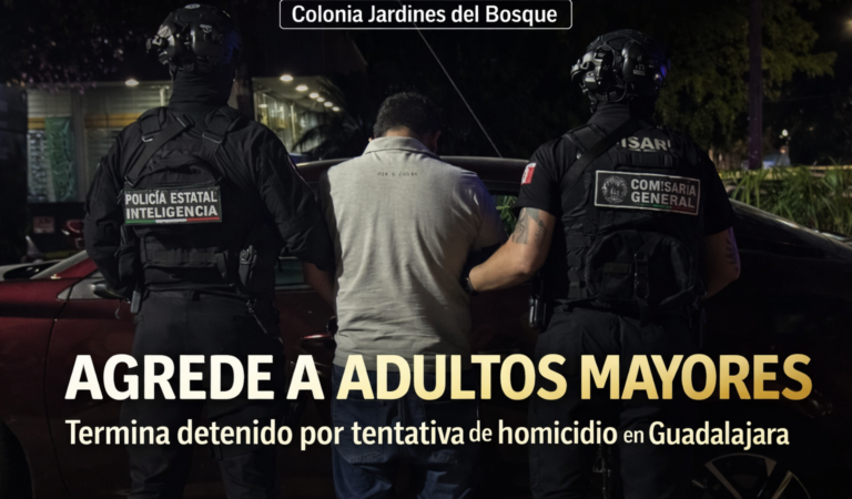 Bloquea cochera y termina acusado de tentativa de homicidio en Guadalajara