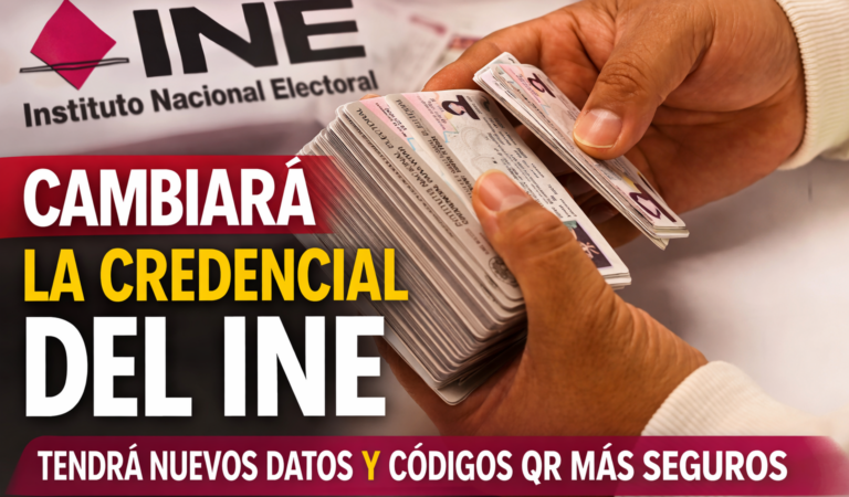 INE perfila nueva credencial con identidad de género y QR más seguro