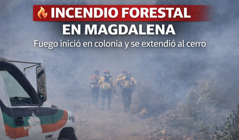Incendio forestal en Magdalena fue controlado tras propagarse desde colonia