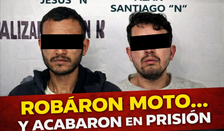 Intentaron robar una moto… y terminaron directo en prisión preventiva