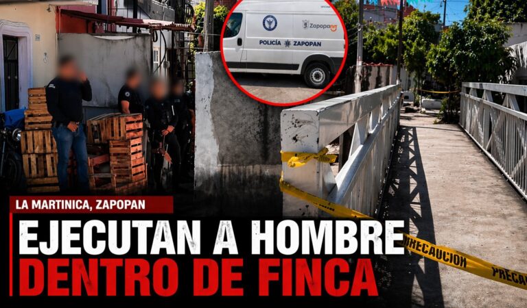 Adulto mayor es asesinado dentro de finca en La Martinica, Zapopan
