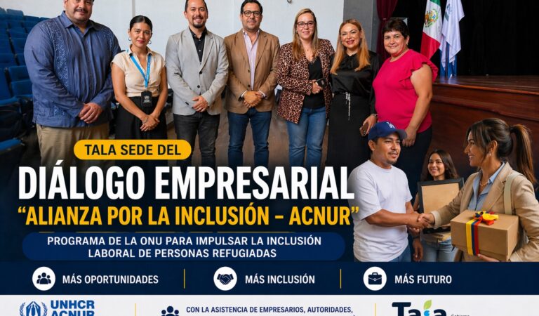 Tala reúne a ACNUR, cónsules y empresas por inclusión laboral