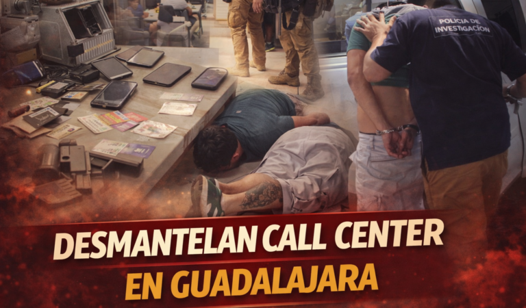 Desmantela Fiscalía otro call center clandestino; hay dos detenidos