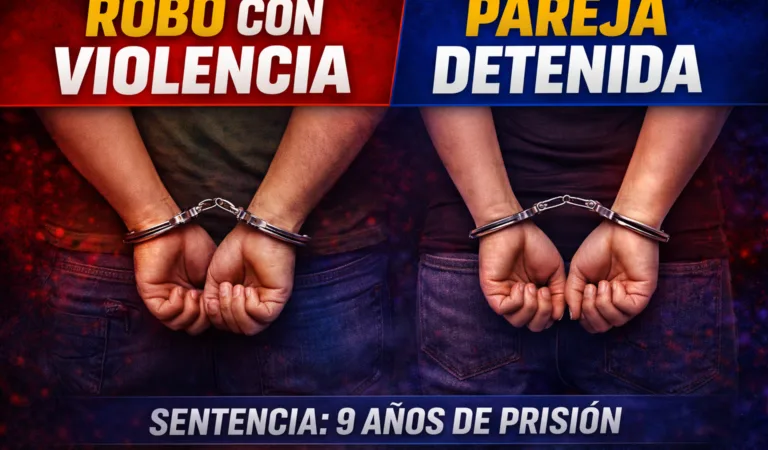Roban con violencia en Zapopan y los capturan en Tala: pareja recibe 9 años