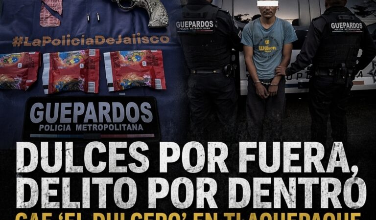 Emprendimiento fallido: disfrazaba droga de dulces y terminó detenido