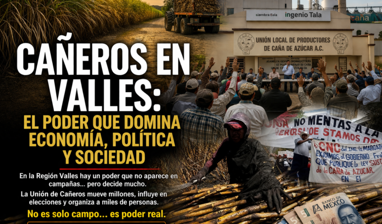 El poder de la caña en la Región Valles, Jalisco.