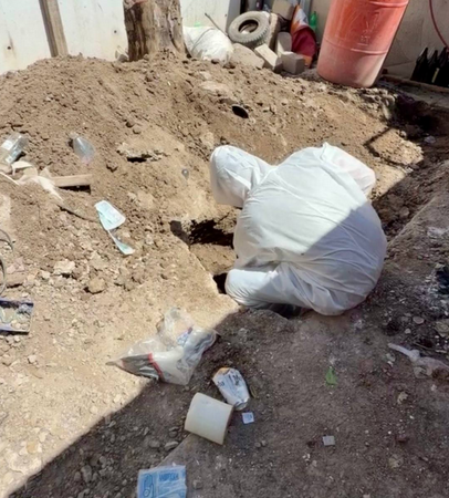 Hallan cuerpo enterrado en casa de Chulavista