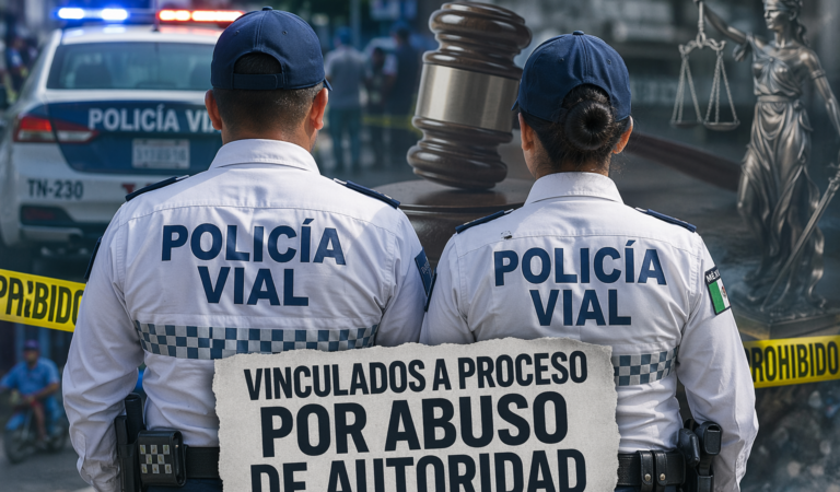 Vinculan a proceso a policías viales por abuso en Tonalá