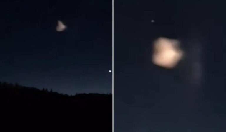 Canadá entra en pánico por extrañas luces en el cielo