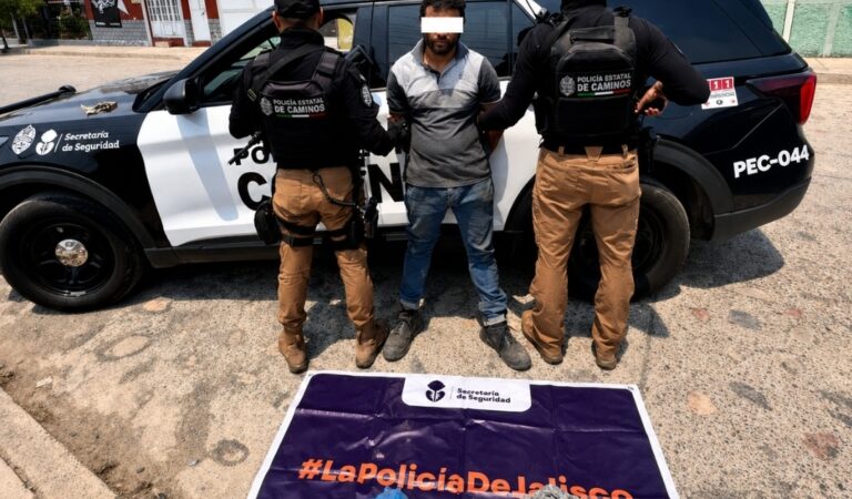 Detienen a presunto distribuidor con marihuana en Magdalena