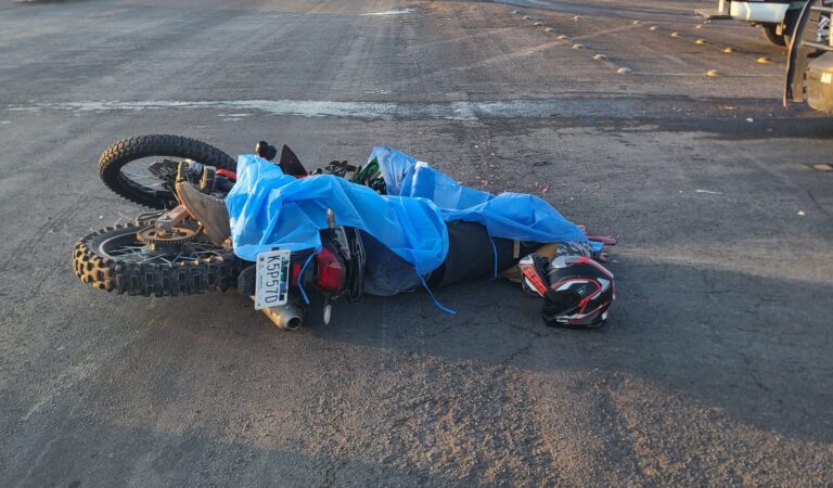 Muere motociclista en accidente sobre la carretera Tala–San Marcos, en Ahualulco