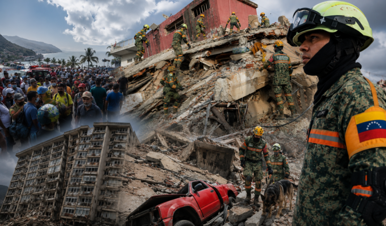 Sube a 1,430 la cifra de muertos por los terremotos en Venezuela; hay más de 3,200 heridos