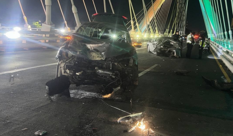 Dos accidentes en el Puente Matute Remus dejan dos lesionados y provocan afectaciones viales en Guadalajara