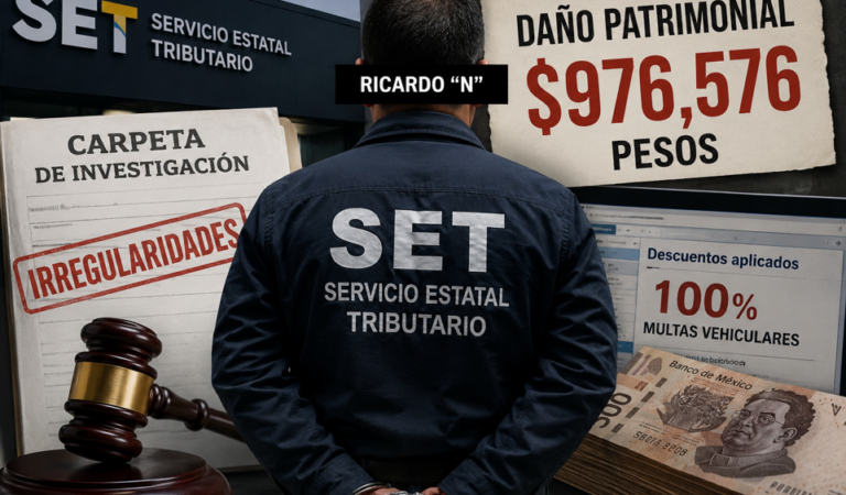Vinculan a proceso a funcionario del SET por presunto daño patrimonial de casi un millón de pesos en Jalisco