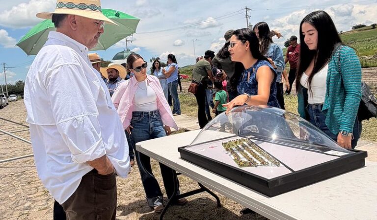 Inician urbanización de 385 lotes con servicios y bajo costo para familias de San Martín de Hidalgo