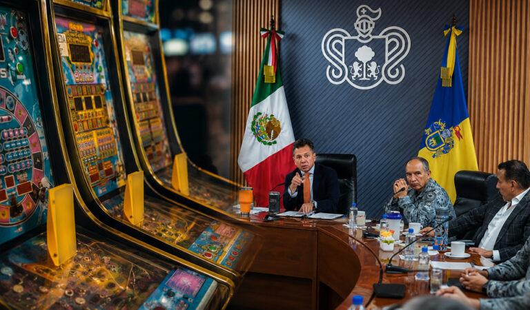 Pablo Lemus propone cárcel para quienes permitan que menores jueguen en tragamonedas en Jalisco