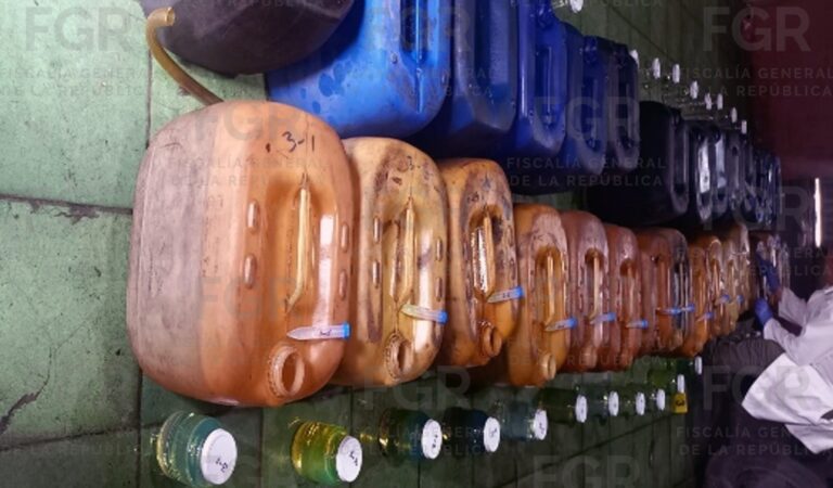 Cateo en Magdalena deja el aseguramiento de 2,800 litros de presunto hidrocarburo