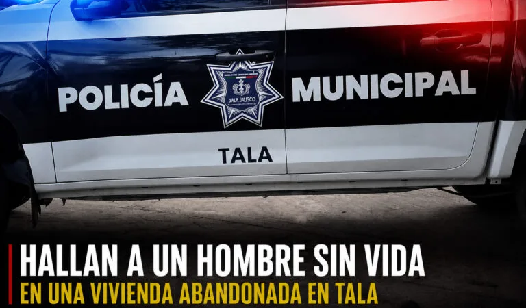 Hallan a un hombre sin vida dentro de una vivienda abandonada en Ruiseñores, Tala