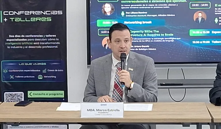 El futuro no espera: CANIETI presenta las Segundas Jornadas de IA en Guadalajara entre retos globales