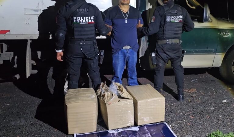 Caen dos en Magdalena con cerca de 30 kilos de presunta marihuana ocultos en cajas para huevo