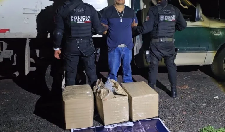 Caen dos en Magdalena con cerca de 30 kilos de presunta marihuana ocultos en cajas para huevo