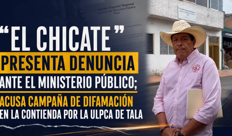 Candidato del Grupo Rojo denuncia presunta campaña de difamación durante proceso interno de la ULPCA en Tala