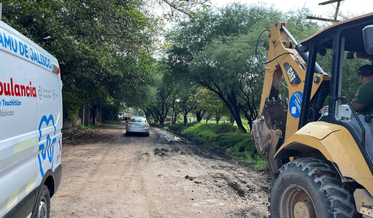 Teuchitlán refuerza acciones preventivas por lluvias; reportan solo afectaciones menores durante el temporal
